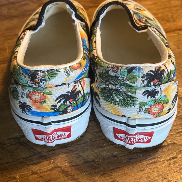 Vans Classic Slip On 🌊🌴Aloha🌴🌊Size 5 - Picture 5 of 8